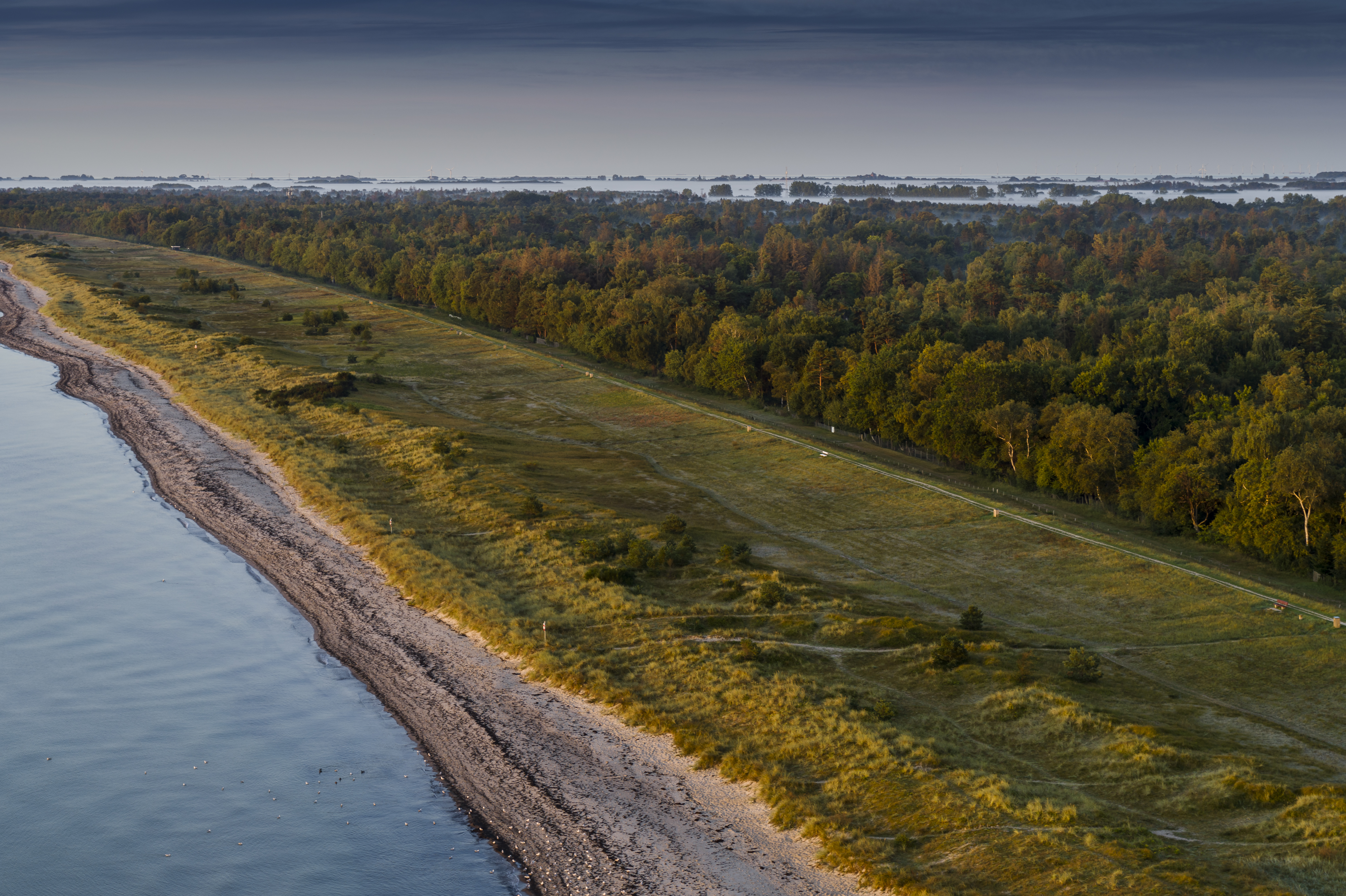 Marielyst strand efterår - © Visit Lolland-Falster, Rune Johansen